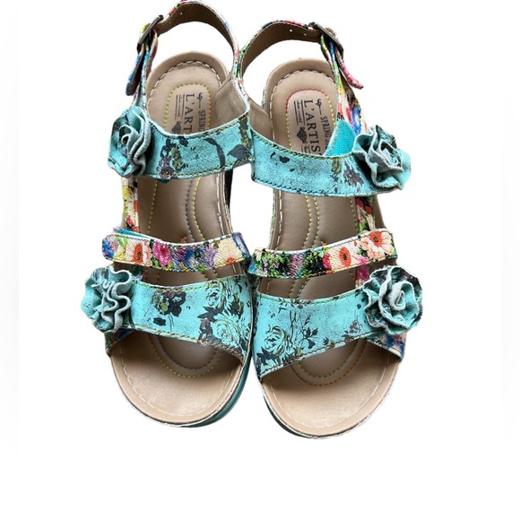 Spring Step L’ARTISTE Joelina-Dazi Ankle Strap Sandals - Picture 2 of 8